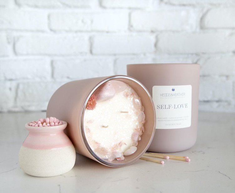 Crystal Chakra Candles