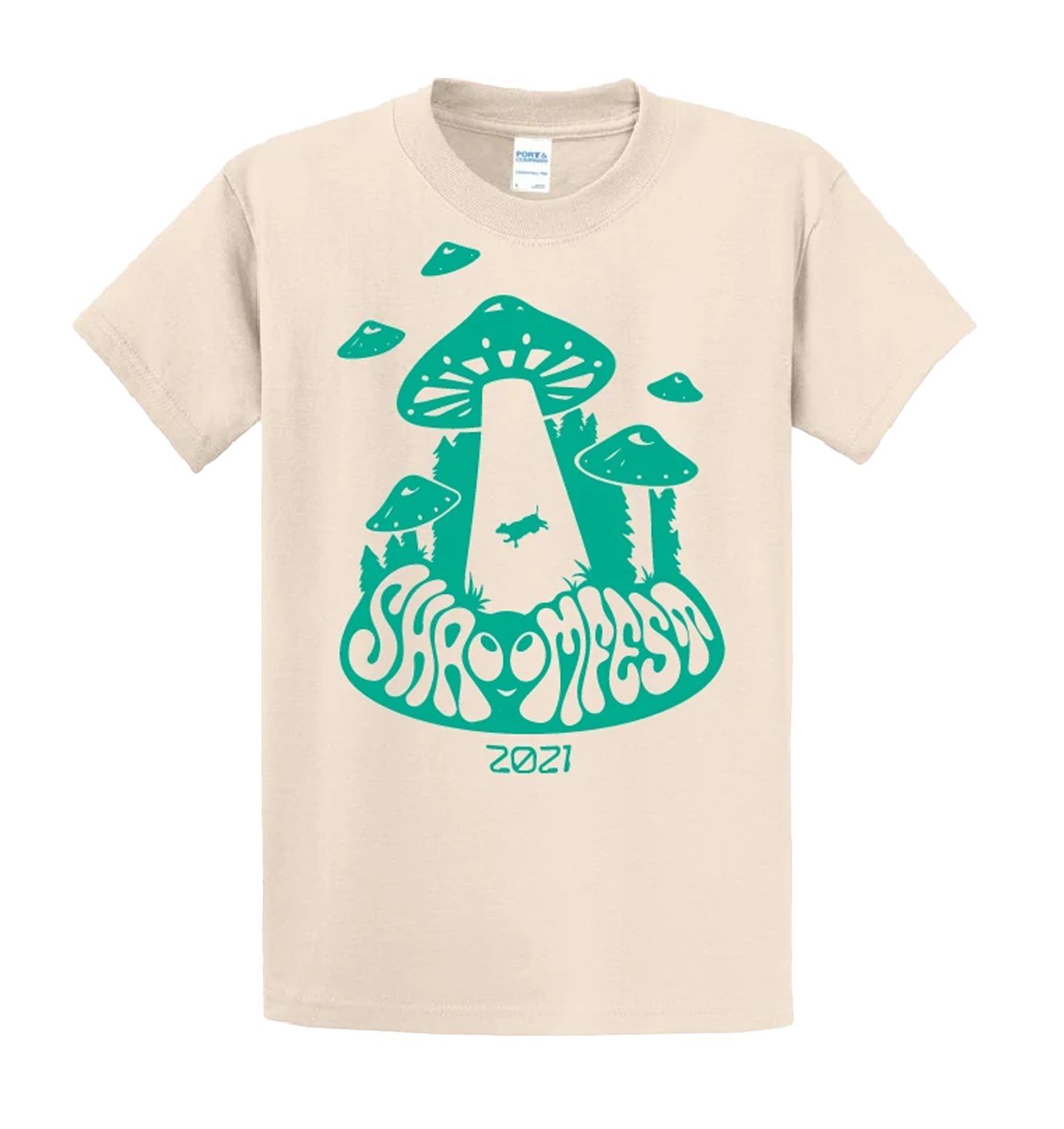 Take Me To Your Dealer: Shroomfest 2021 Tee - Bone