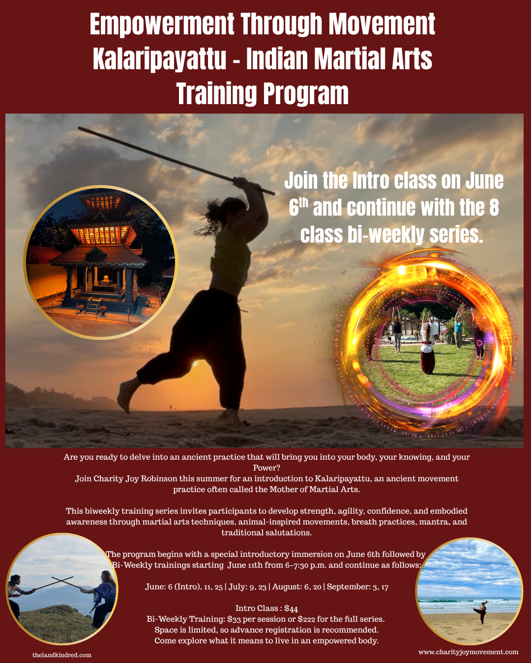 Empowerment Through Movement- Kalaripayattu Intro 