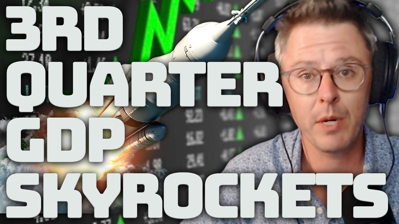 3rd Quarter GDP Skyrockets! You Won't Believe the Numbers! || Bullet Wealth