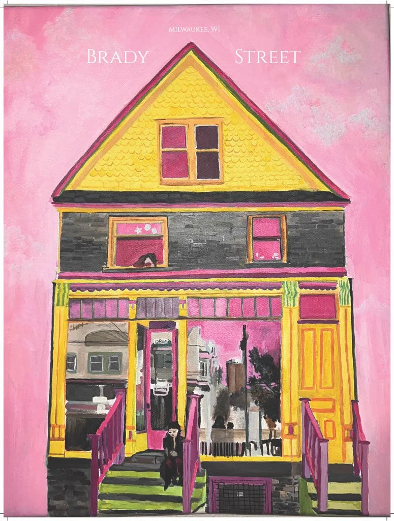 Brady Street Valentine's Day Poster