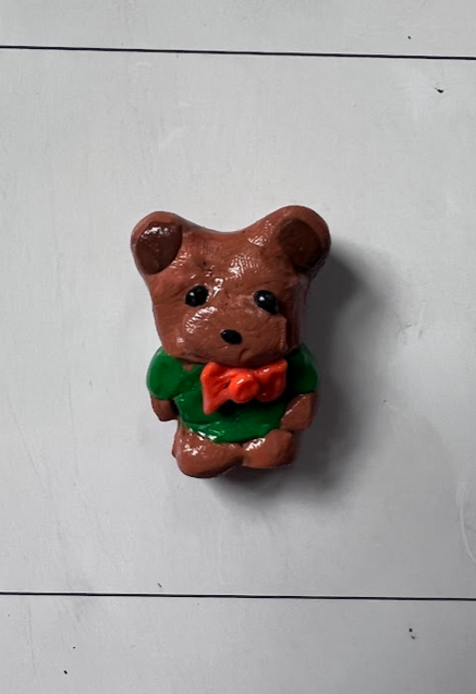 Bear With A Bowtie Magnet