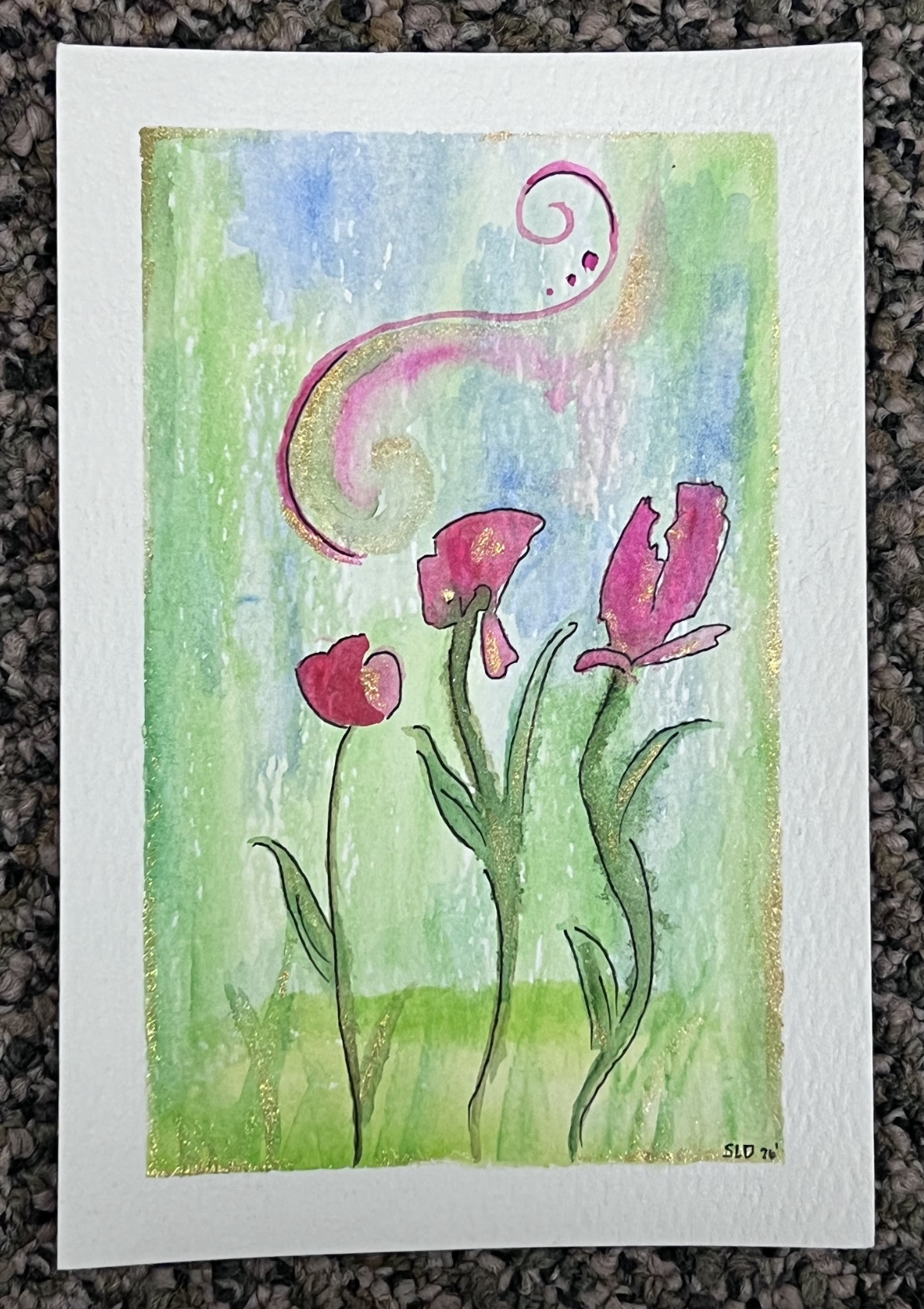 Three Flowers