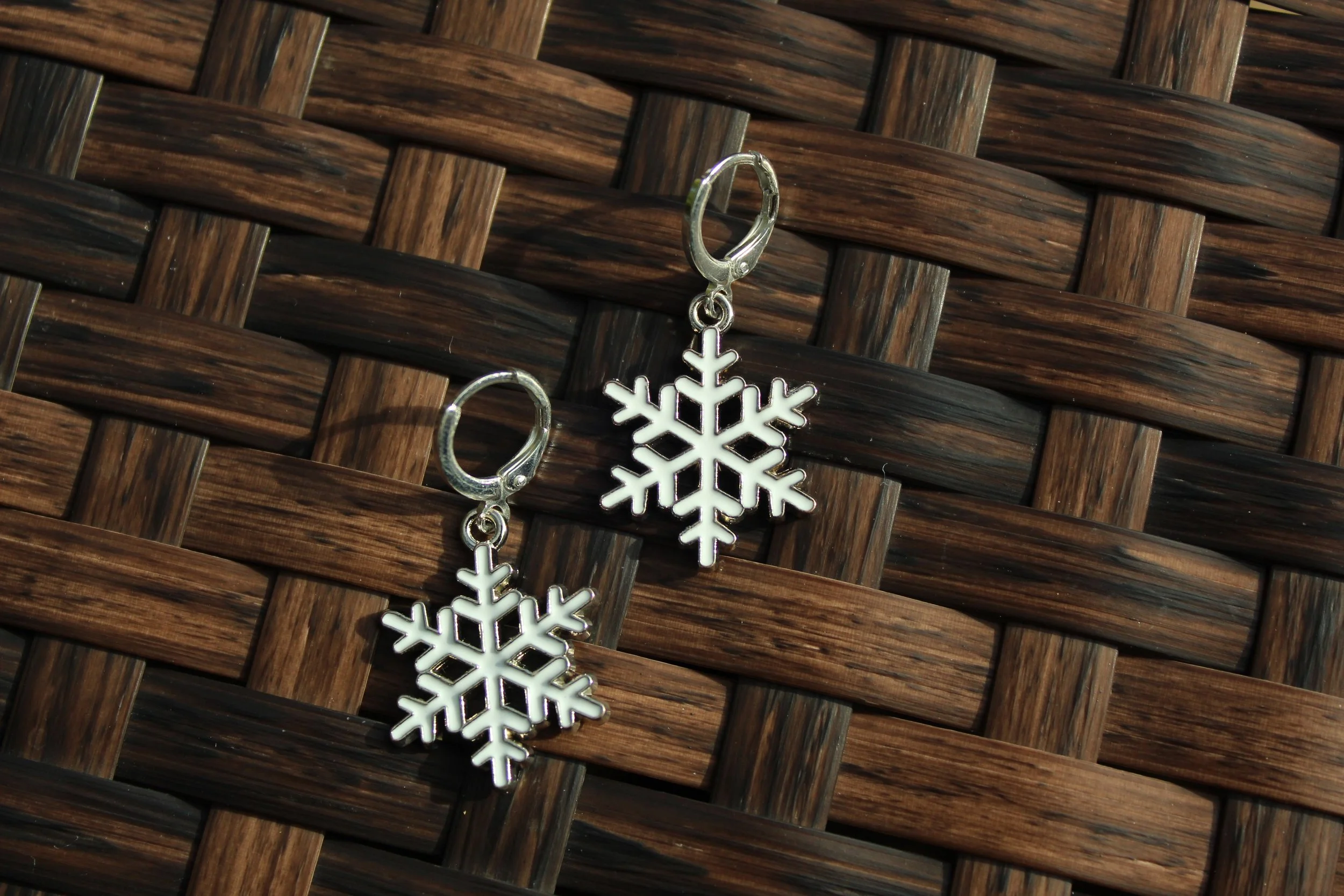 Winter Wonderland Snowflake earrings