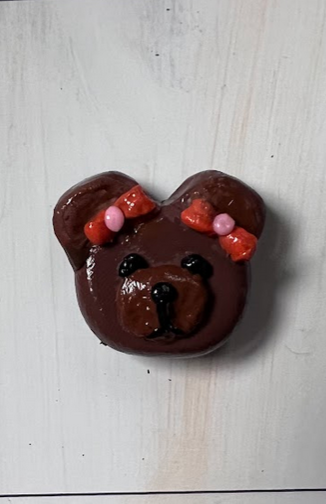 Cute Bear Head Magnet