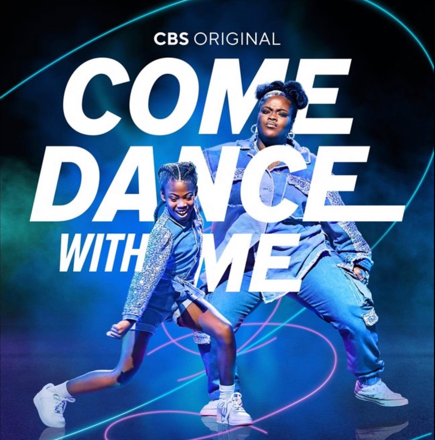💙💜💫 A joy to do the Audio Description narration for Come Dance with Me, the new family-friendly reality TV competition series airing on @cbstv and @paramountplus Fridays 8:00 pm ET/PT! The show pairs young dancers (9-15 yo) with a family member th