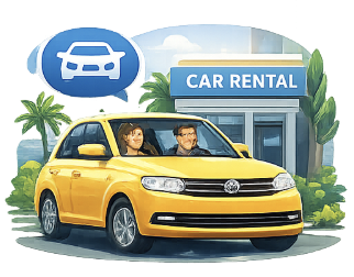 Car rental options for exploring Montenegro from Villa Perla.