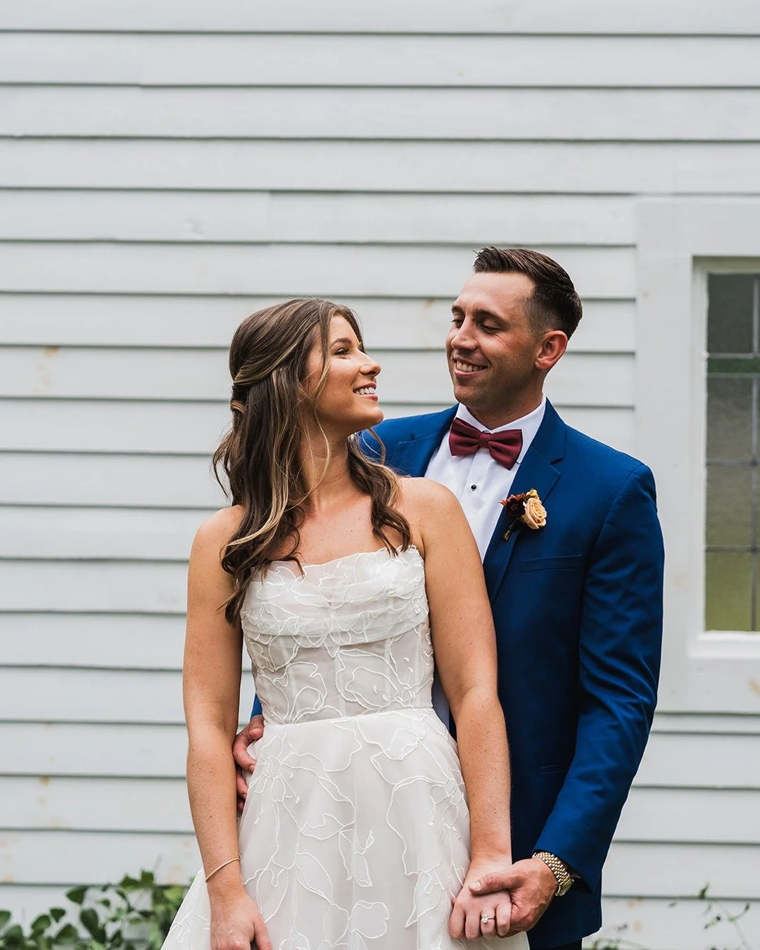 Quiet moments, a chapel on the family land, and a first look that said it all 🤍 Aisling (@aissatterfield) &amp; Neal tied the knot in Flat Rock, NC, surrounded by mountains and the people they love most.

Florals: @whimsicalbloomsfarm

#flatrockwedd
