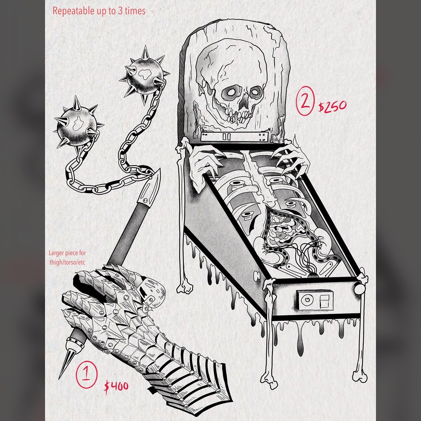 💚NEW FLASH FOR A NEW YEAR💚

My B⭕️⭕️Ks are officially open for flash and customs until 12.4.24

⛓in b❗️o to fill out a form 

Check out the flash highlights tab for more available designs. 

 #tattoo #pdxtattoo #pdxtattooartist #queertattooartist #