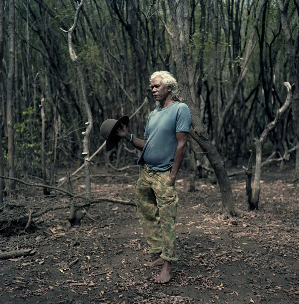 Uncle Tibby Quall (Larrakia), Rapid Creek, Darwin, 2008