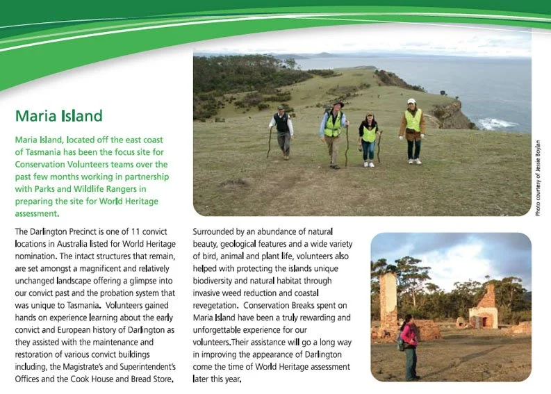 Conservation Volunteers Australia