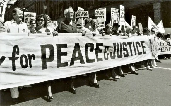 Tom Uren, former Labor Deputy PM and anti-nuclear activist