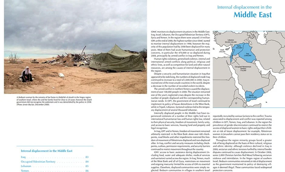 Internal Displacement Monitoring Centre, 2009. 