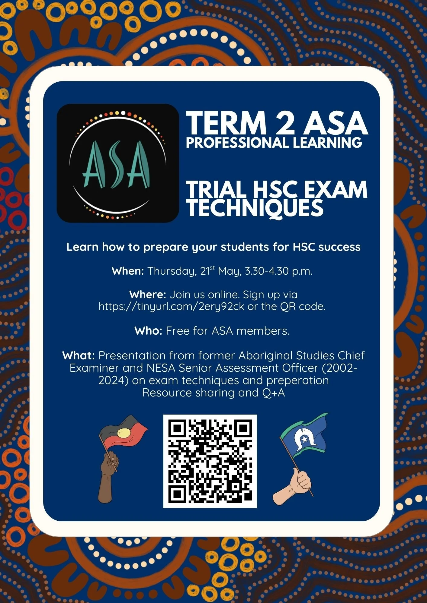 Free ASA Professional Learning - Thursday 21st May 2026
