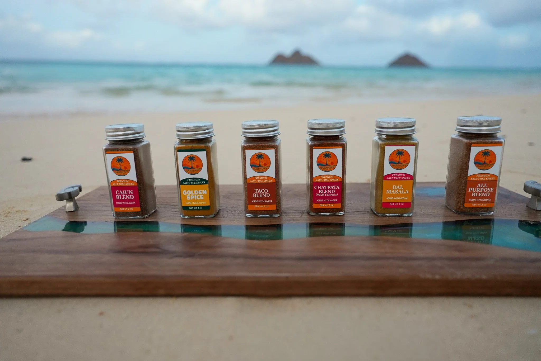 product photoshoot by an island ocean