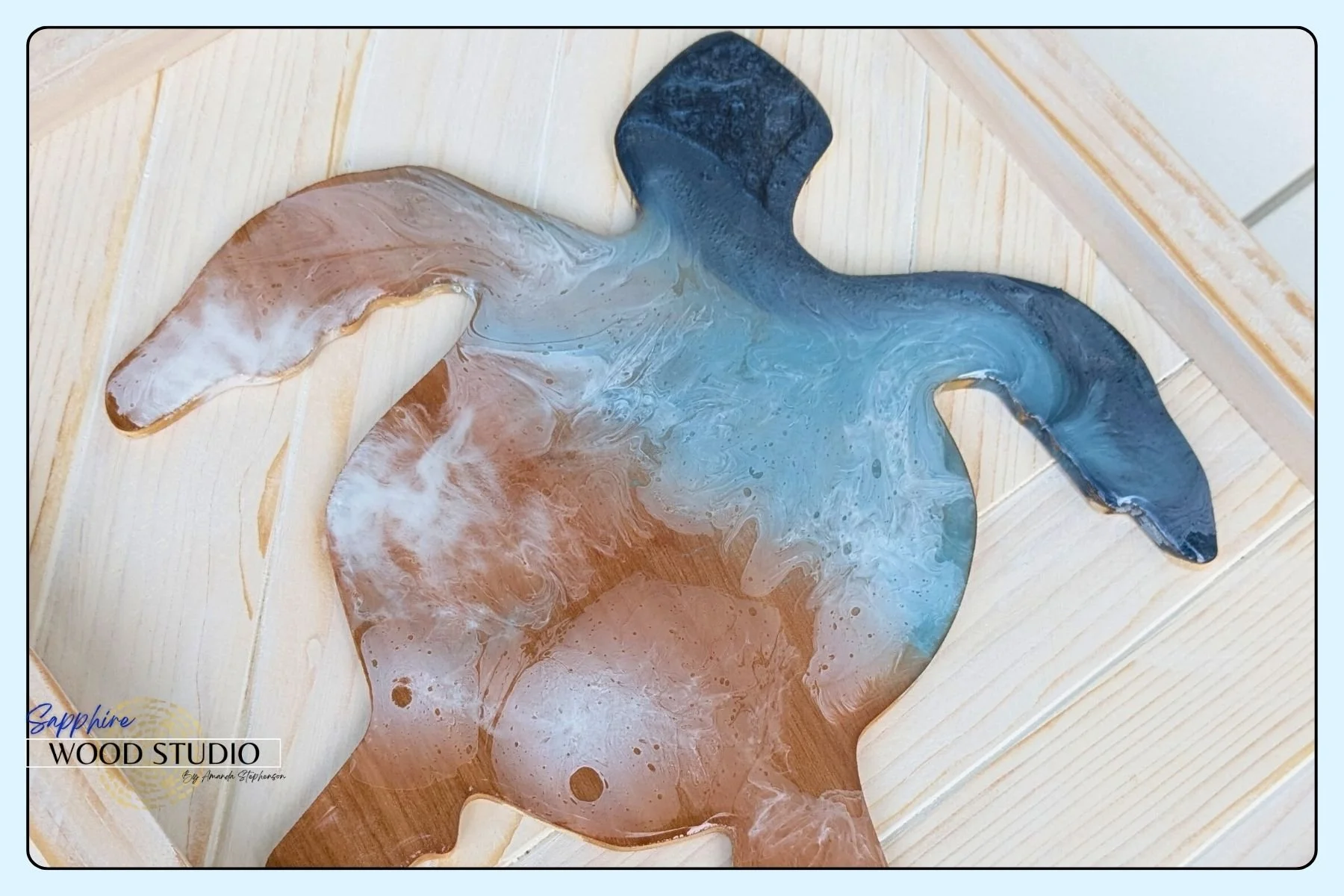 Wood and Epoxy art gifts Tennessee