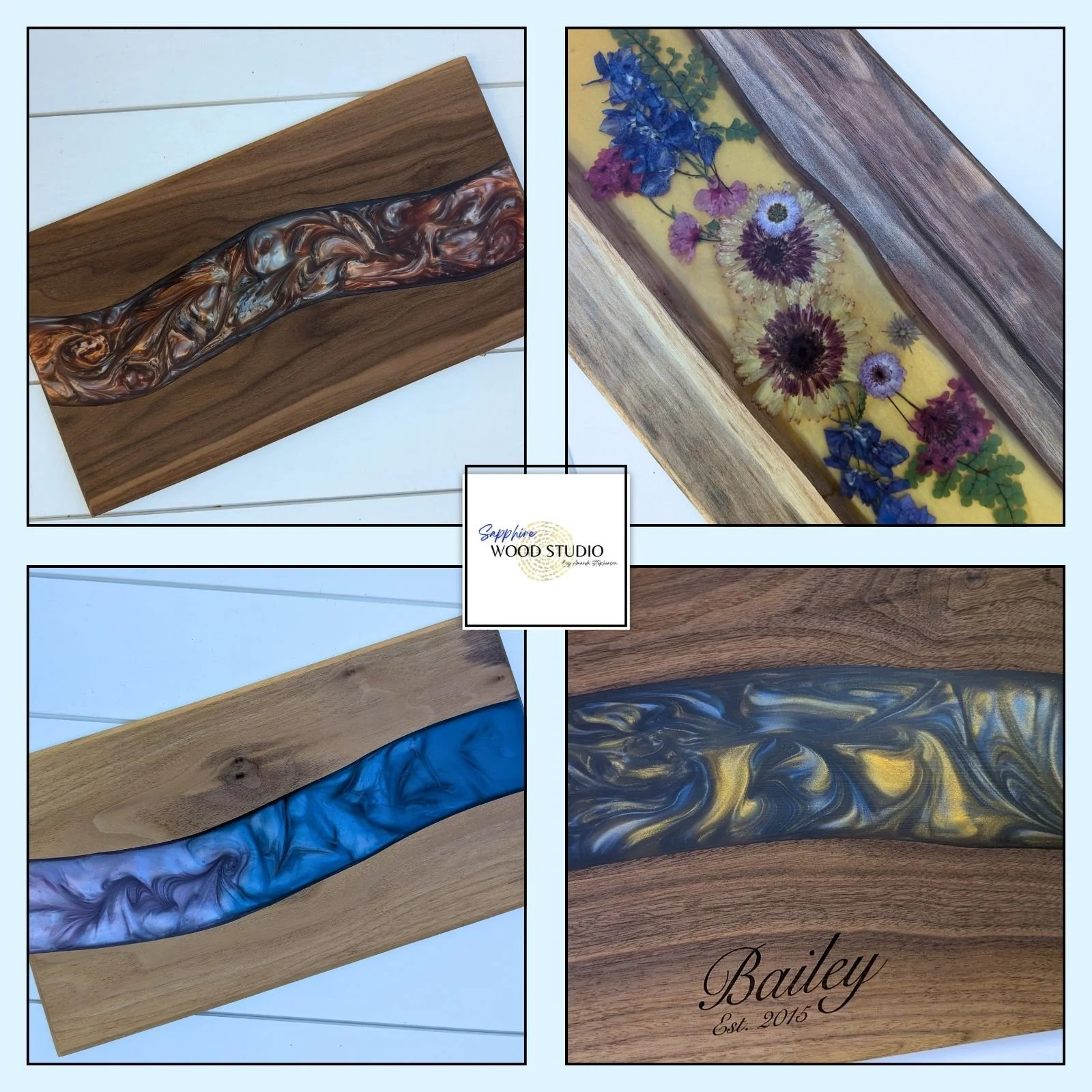 Last time we went to Alabama ...
Just some of the prettiest boards we've ever made! 
A few spots left for Feb. 15!