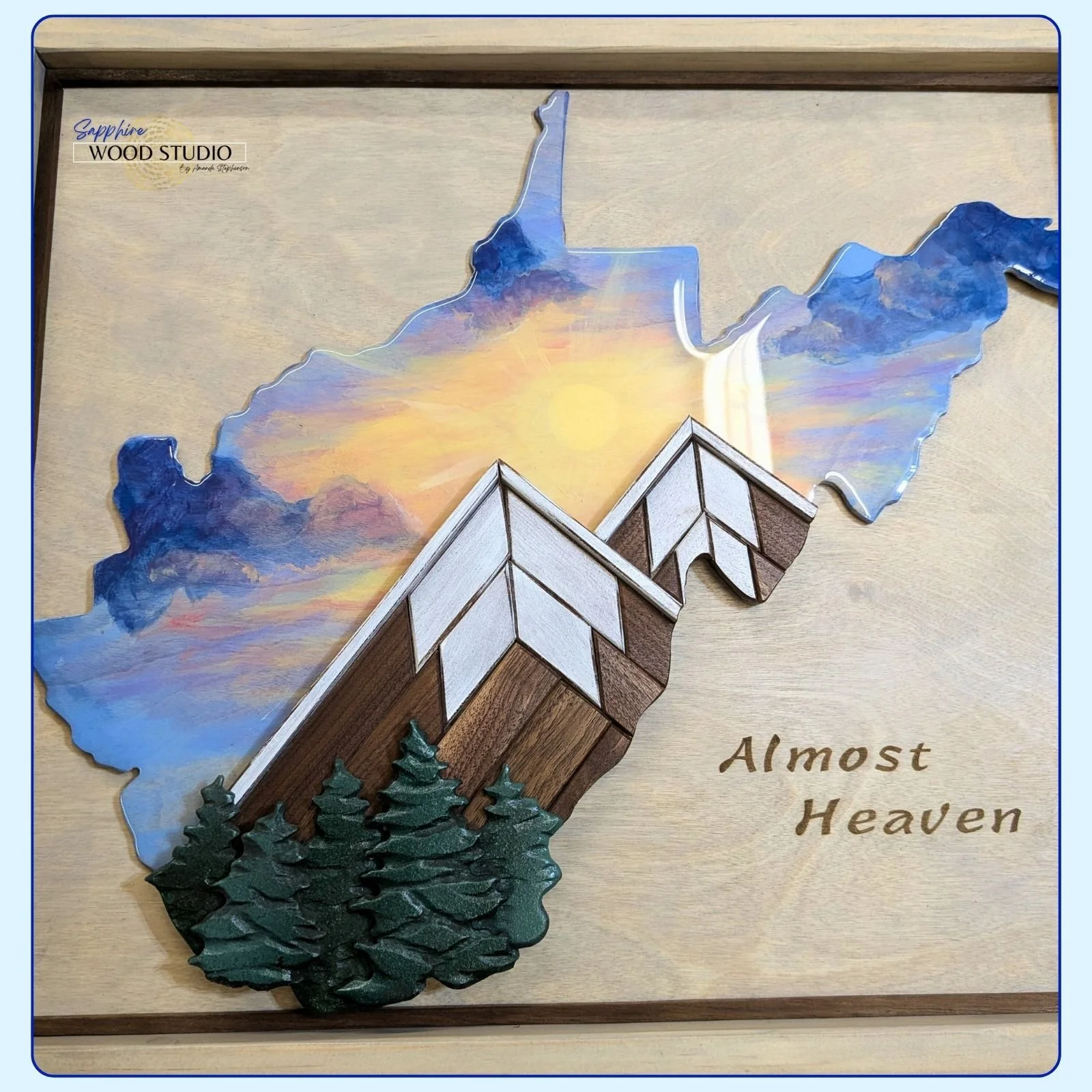 One year ago I made this and it's still a favorite. 😊
Nick and I used to drive from North Carolina to Michigan on the regular and cutting through West Virginia was also special. It's just so beautiful!