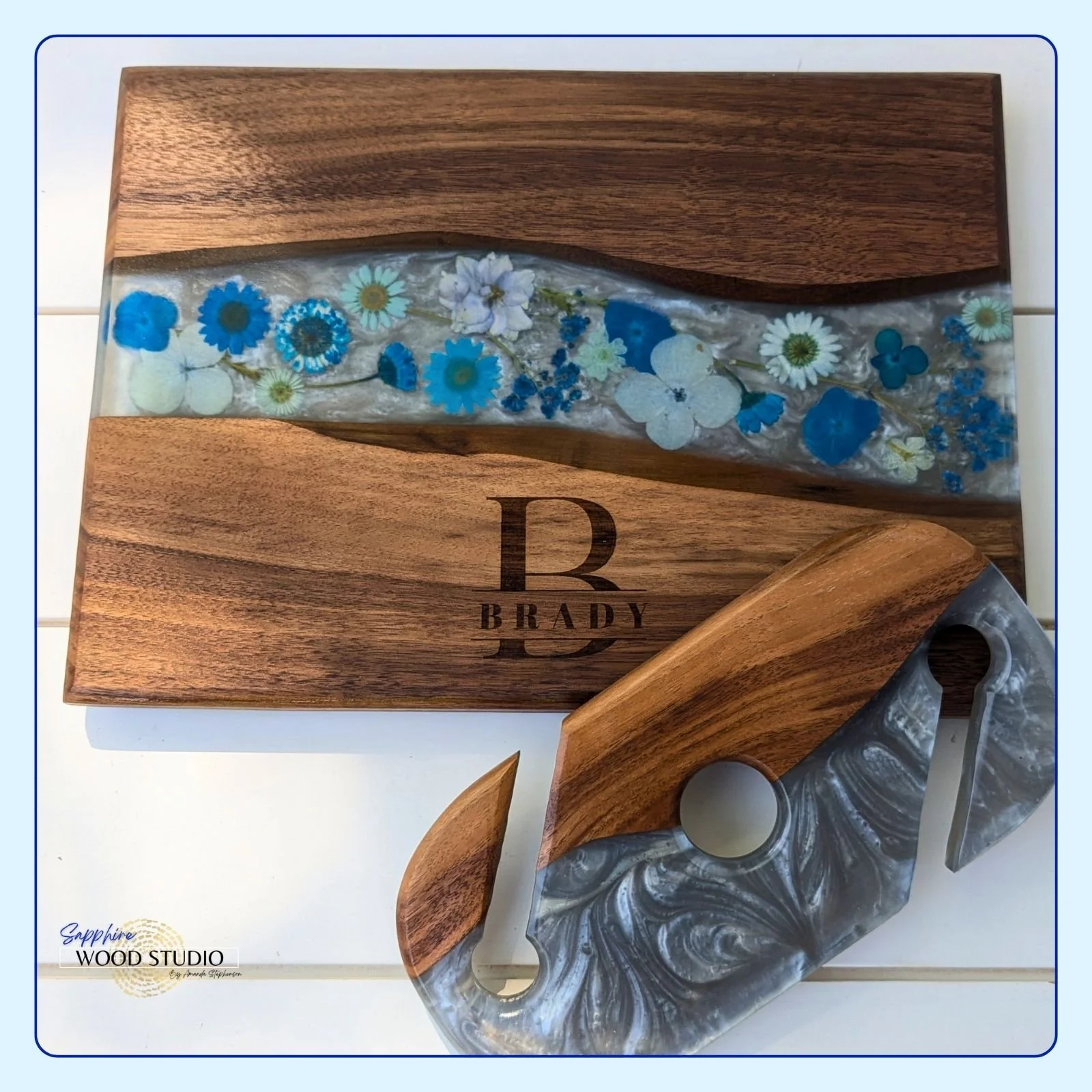 From novice to boutique ready in under 2 hours! 🙌🏻
I mean, what can I say about this stunning wine caddy and cheese board set. She had a vision and CRUSHED IT! 

Listen, anyone who takes a Beers and Boards class knows this isn't for people interest