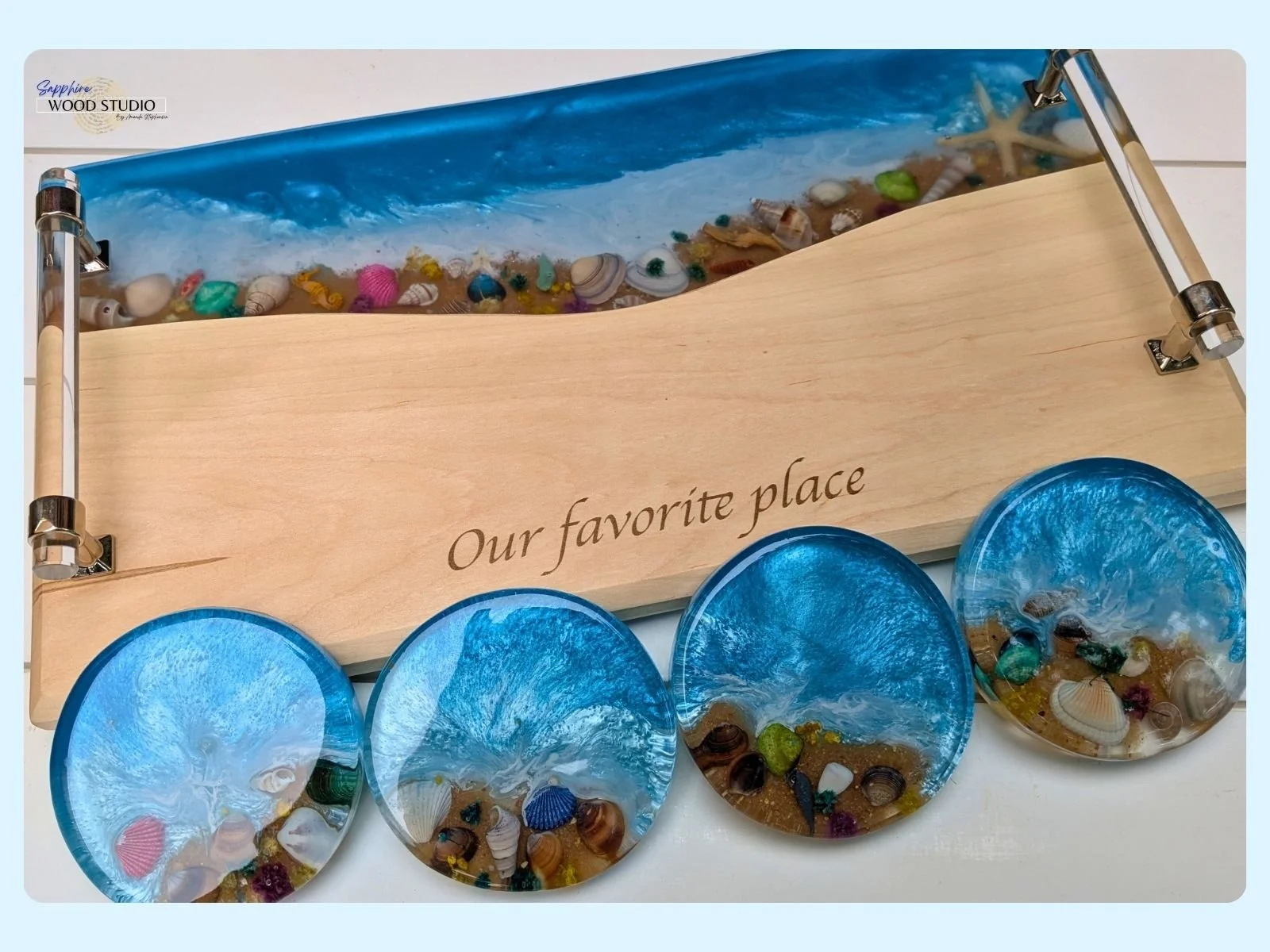 Beers and Boards: Make Your Own Epoxy Resin Beach Serving Tray