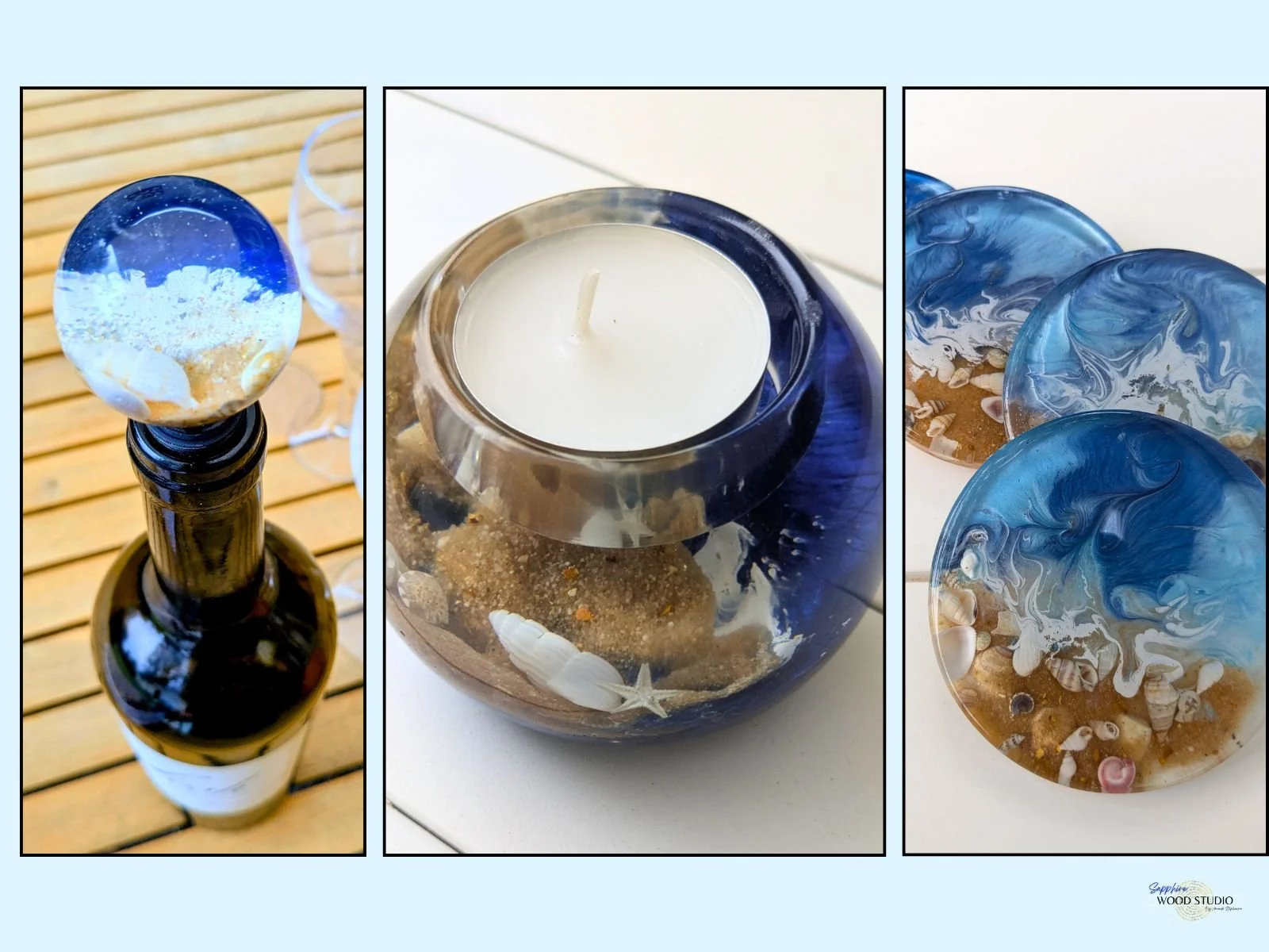 Beach Tea Light Candle Holders Christmas Gifts Tennessee