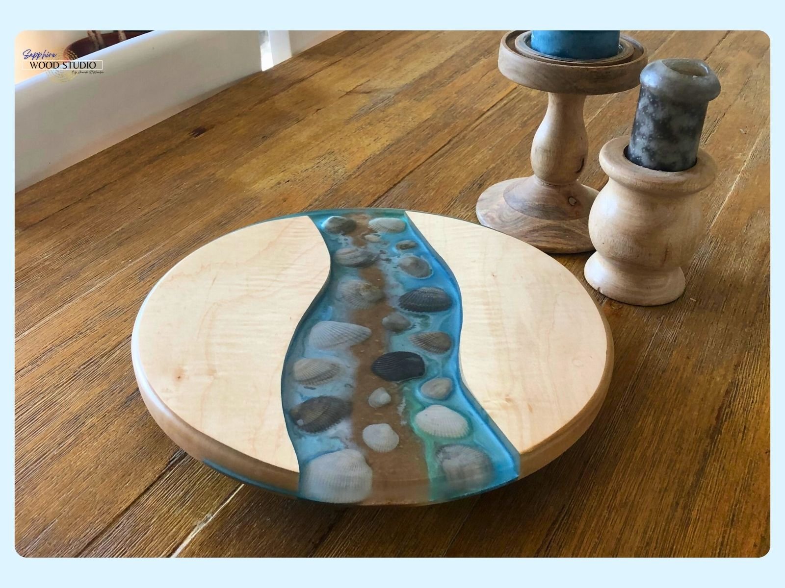 Beers and Boards: Make Your Own Epoxy Resin Beach Serving Rounds