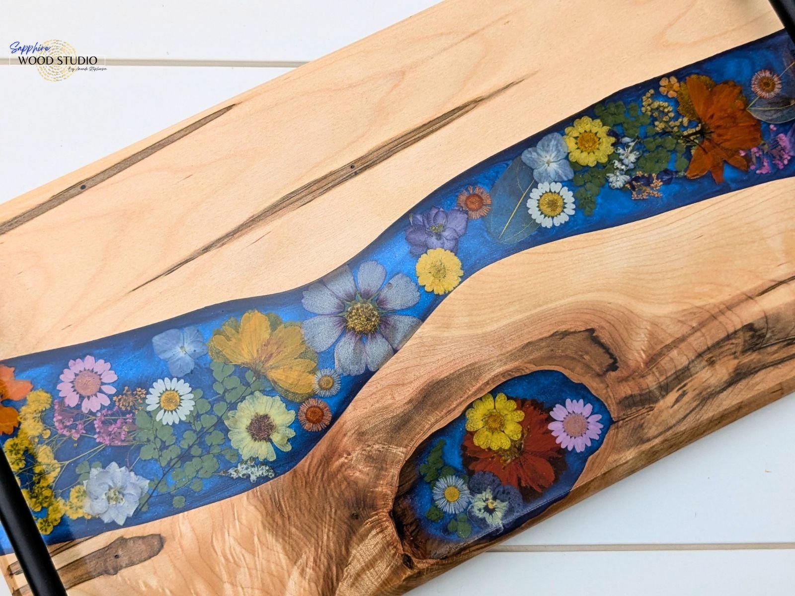 Traverse City Pour Your Own Epoxy Class - Dry Flower Serving Trays + More!