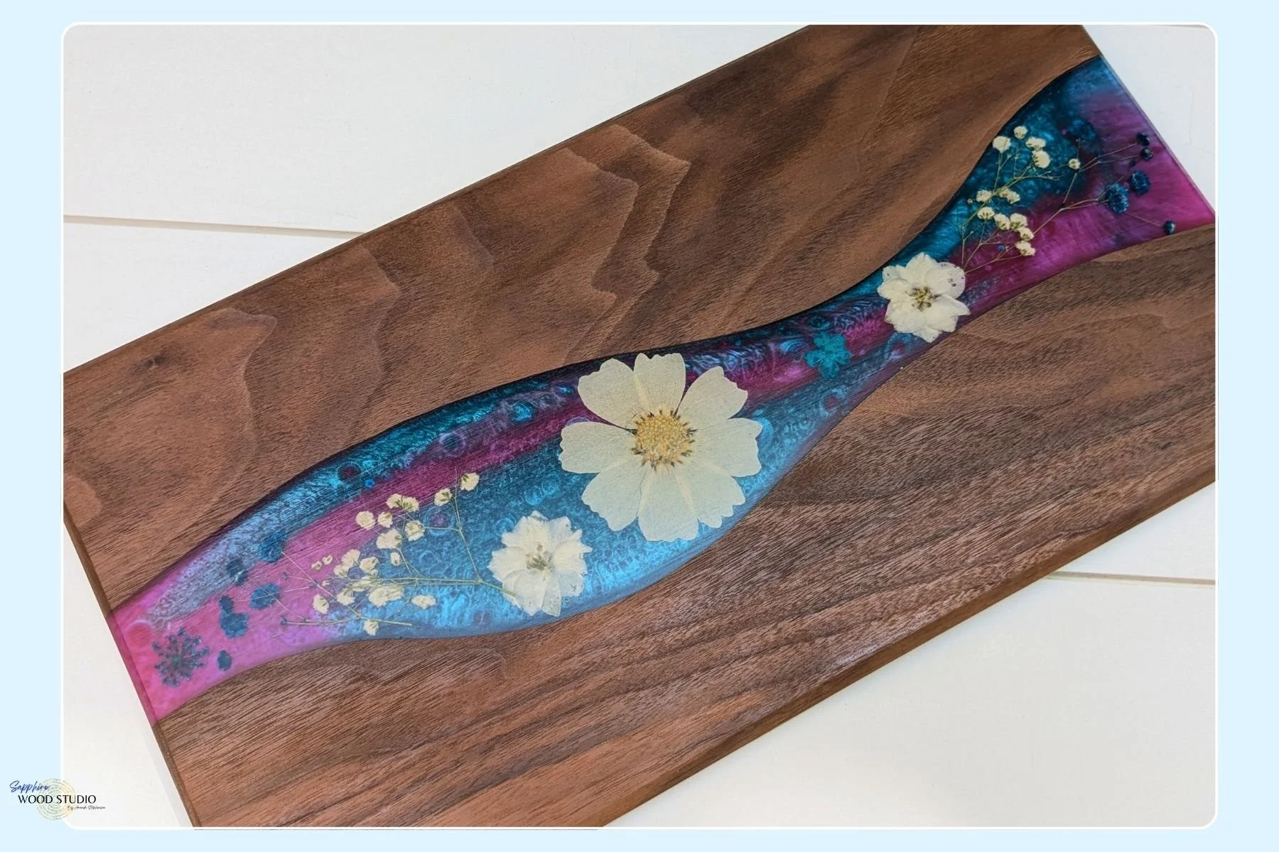 Resin River Serving Tray Tennessee Gift Ideas, Weddings, Christmas