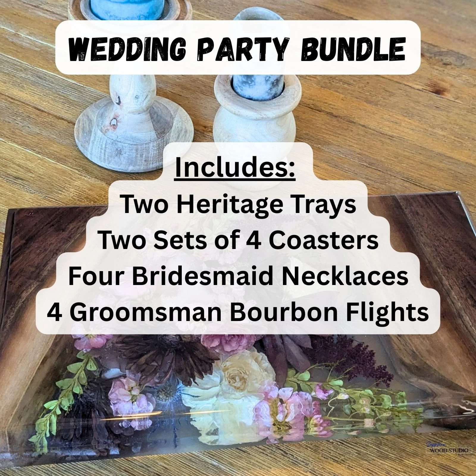 Wedding Party Bundle | Flower Preservation for Weddings, Memorials and More