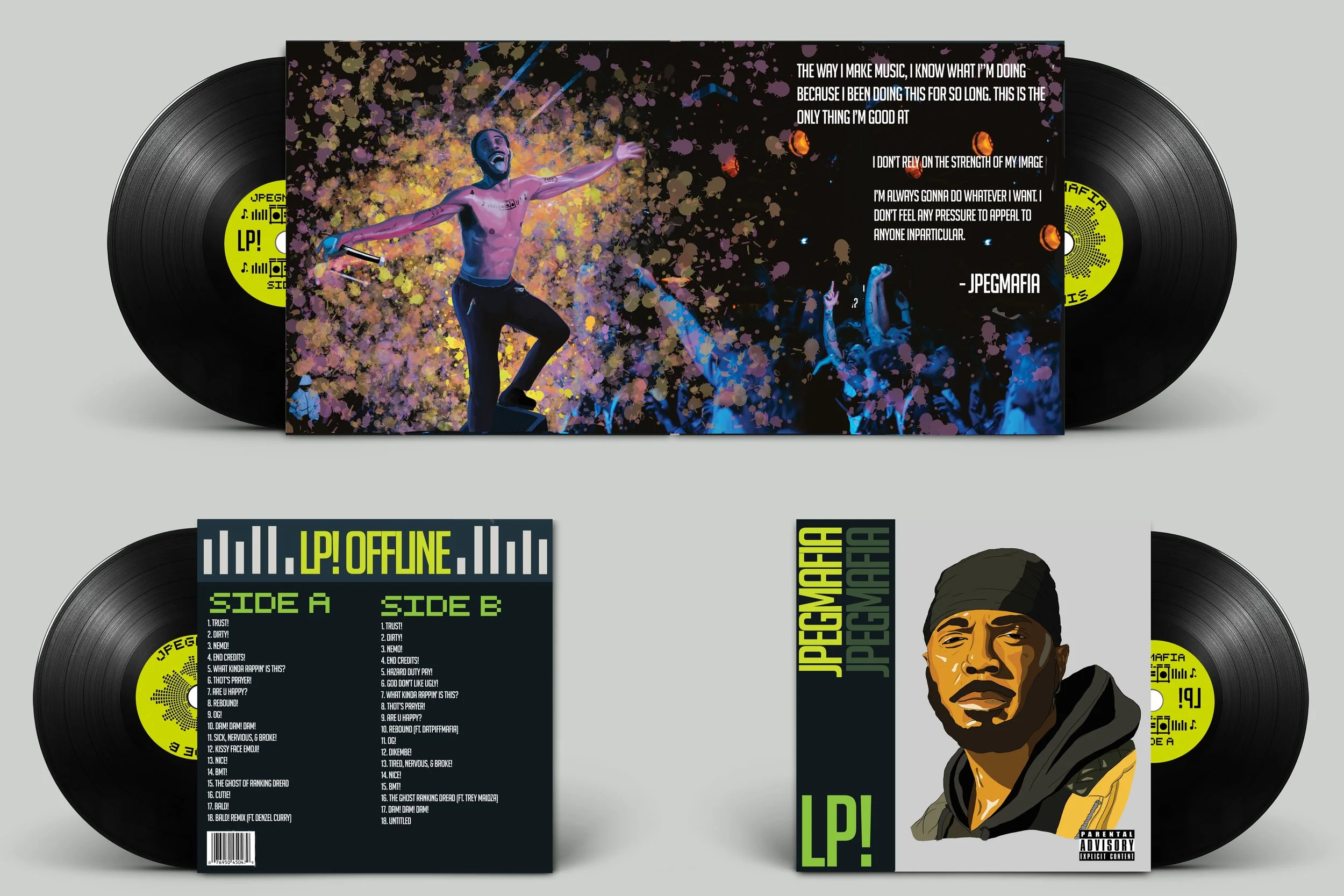 Album Design — Josh Wicker Art