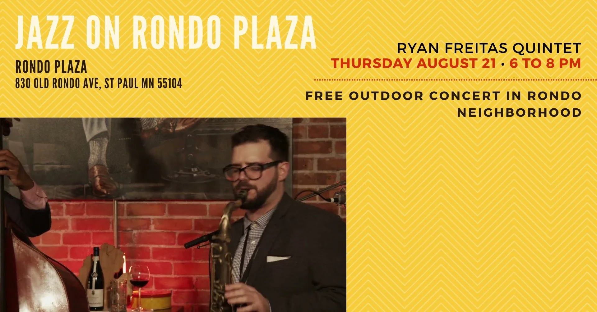 Jazz at the Plaza w/ Ryan Freitas Quartet