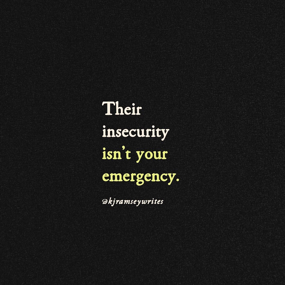 Detach from every dynamic
that draws you into frequent fighting
&mdash;for you were made for flourishing.

Someone else&rsquo;s opinion
&mdash;of you,
and of others&mdash;
doesn&rsquo;t get to override
operating out of your gifting
and your unshakabl