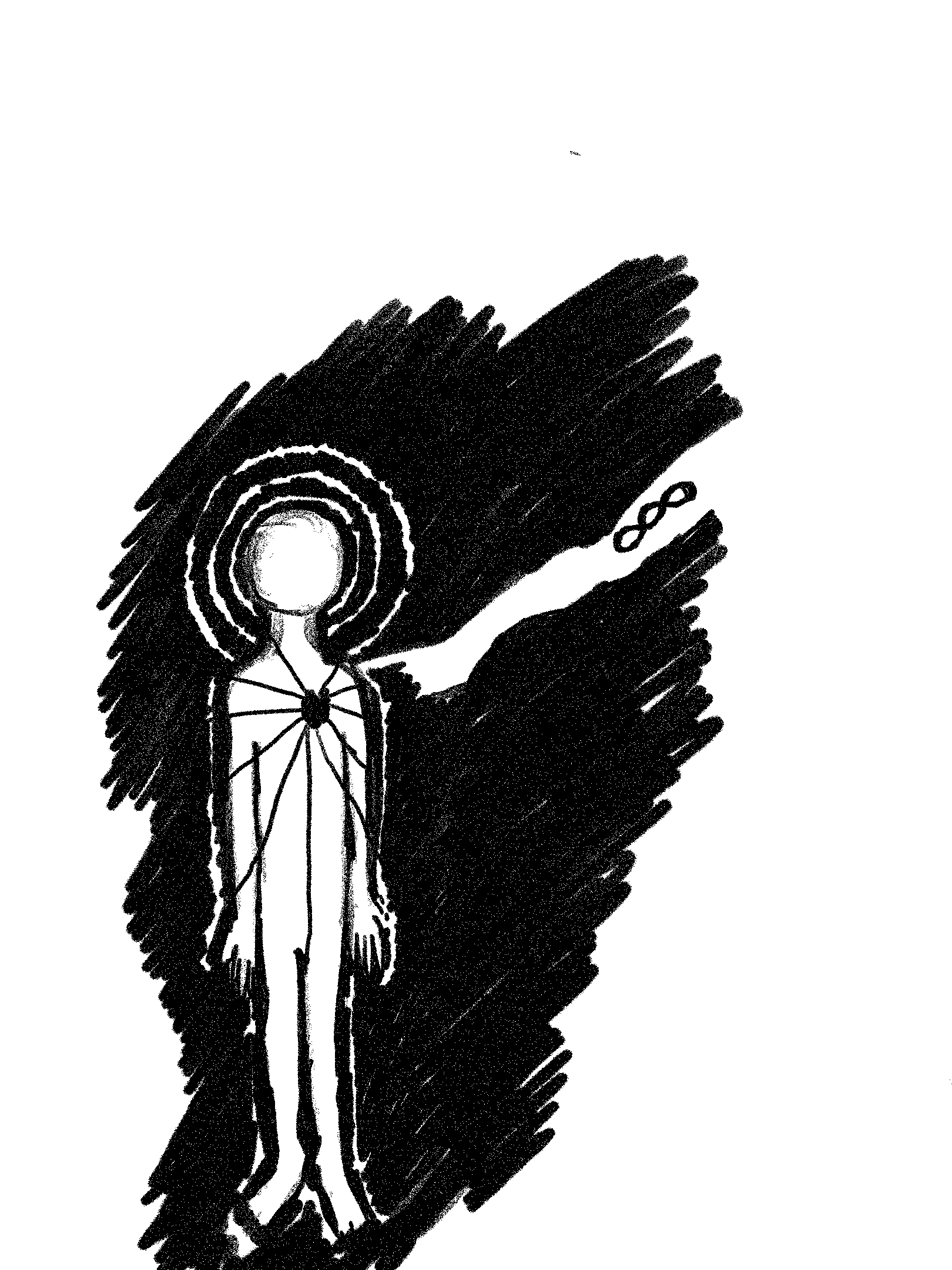 'The chosen one' - Drawn on Remarkable Tablet in Pencil - July 2025