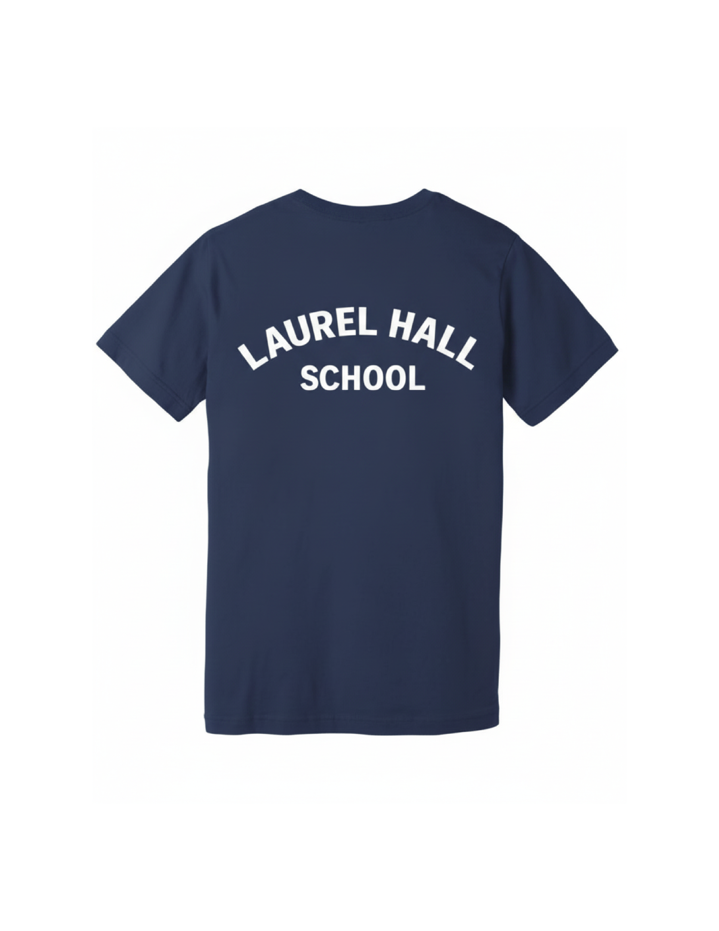 BELLA+Canvas Jersey Tee Adult and Youth NAVY back.png