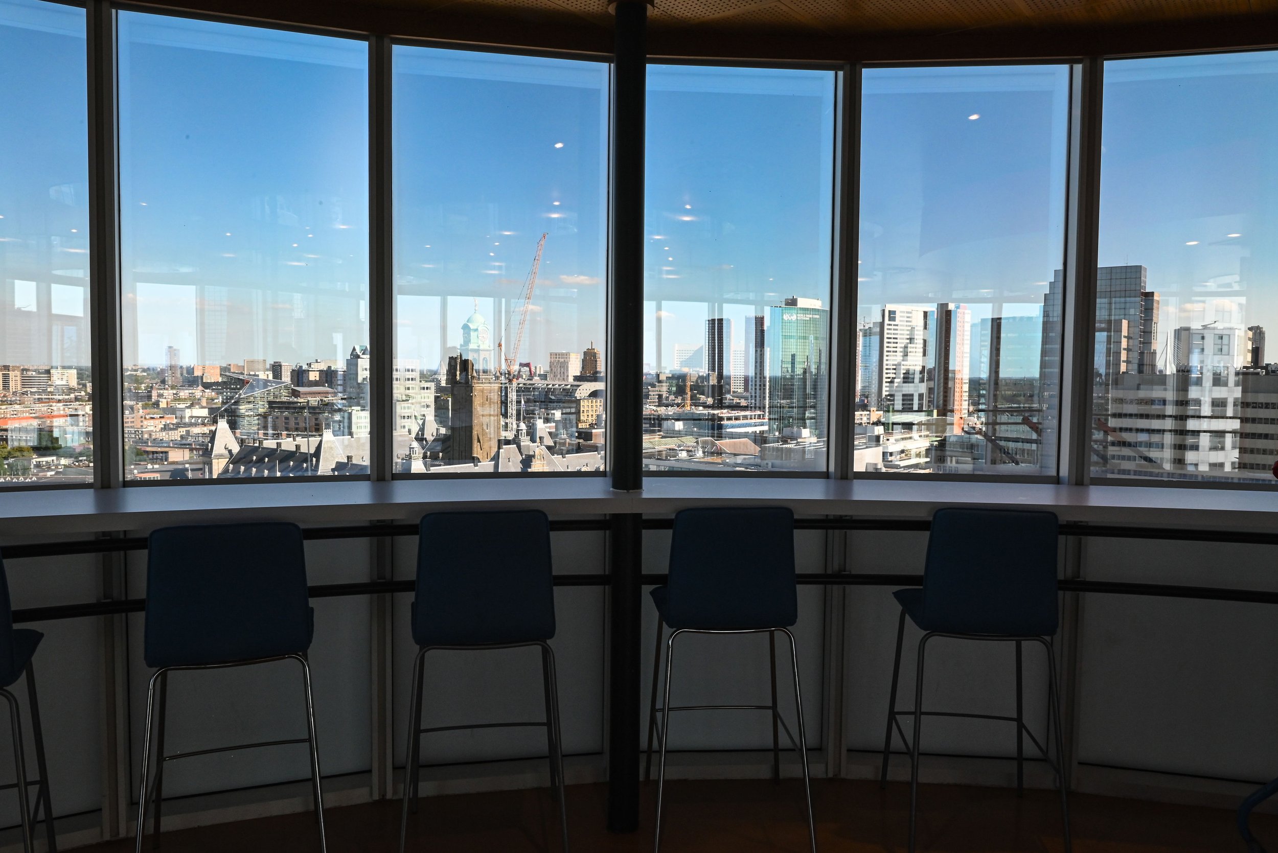 The view from the Skybar