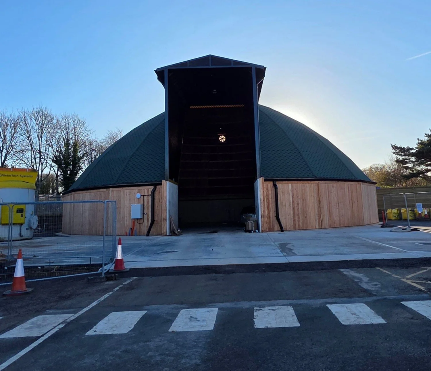 A Cedar-Clad Salt Dome Near Carlisle
