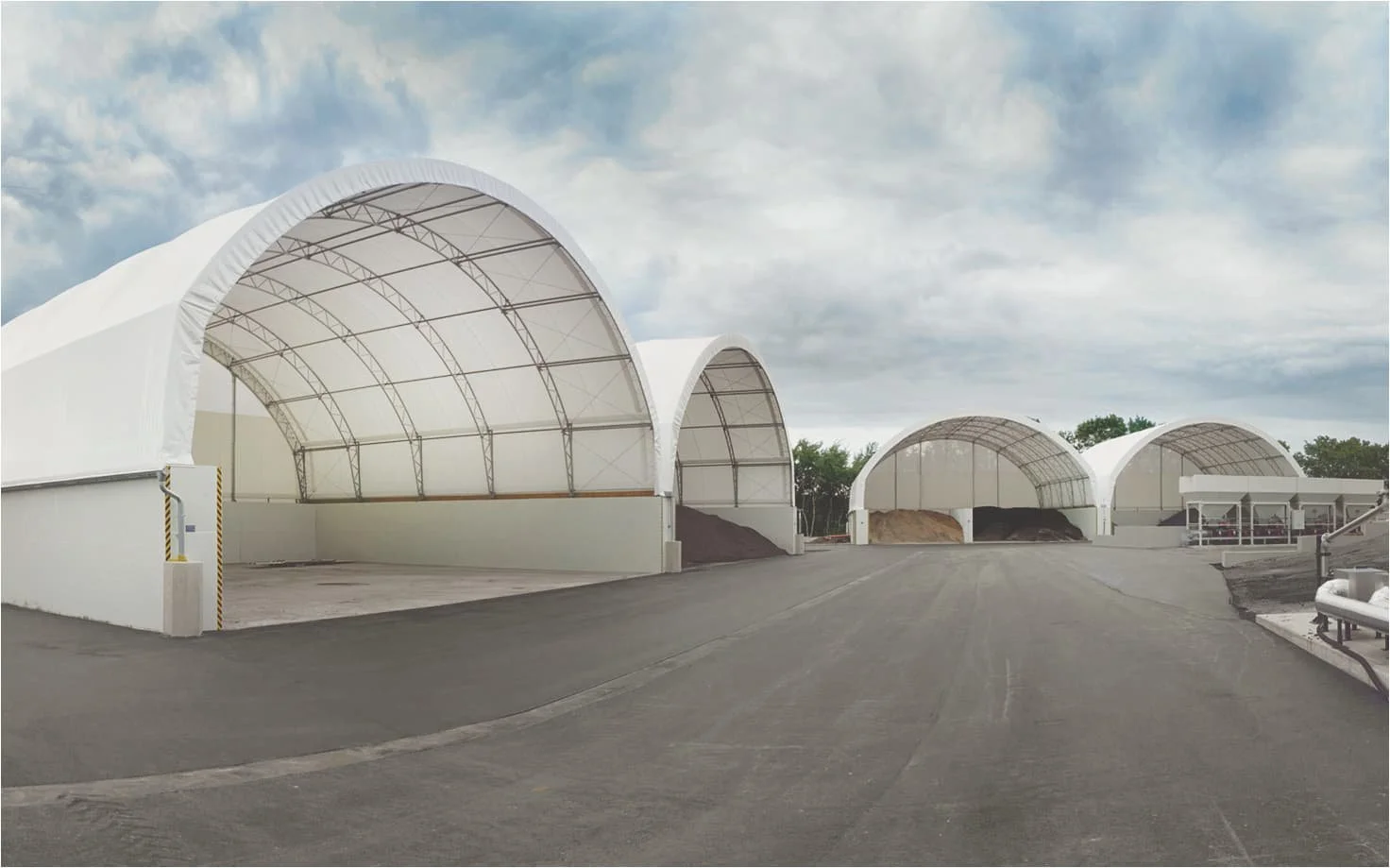 Italian Storage Building Eurodome | Bulk Storage Building Solutions