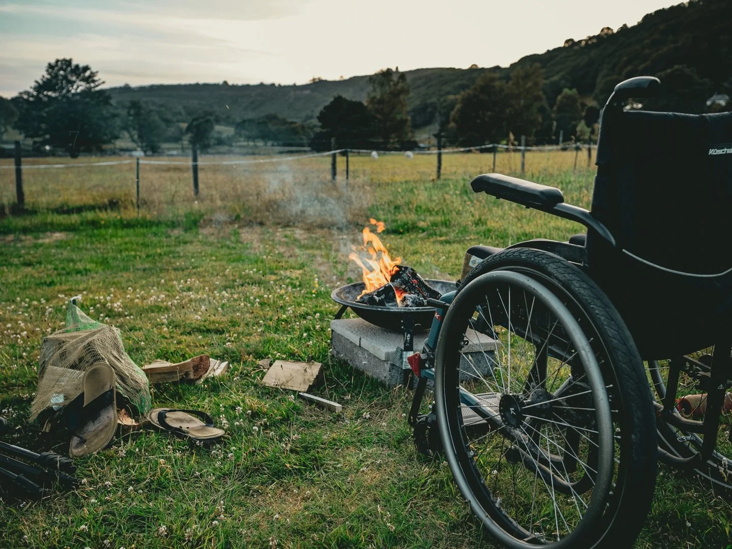 Resilience diary- pain today: 7/10. Photo: "Ķ&iacute;łṯěṟ" 

I love a camp fire, doesn't matter where or when but they formed an important part to many weekends in my teens and twenties. At thirteen I started to turn into a terrible teenage