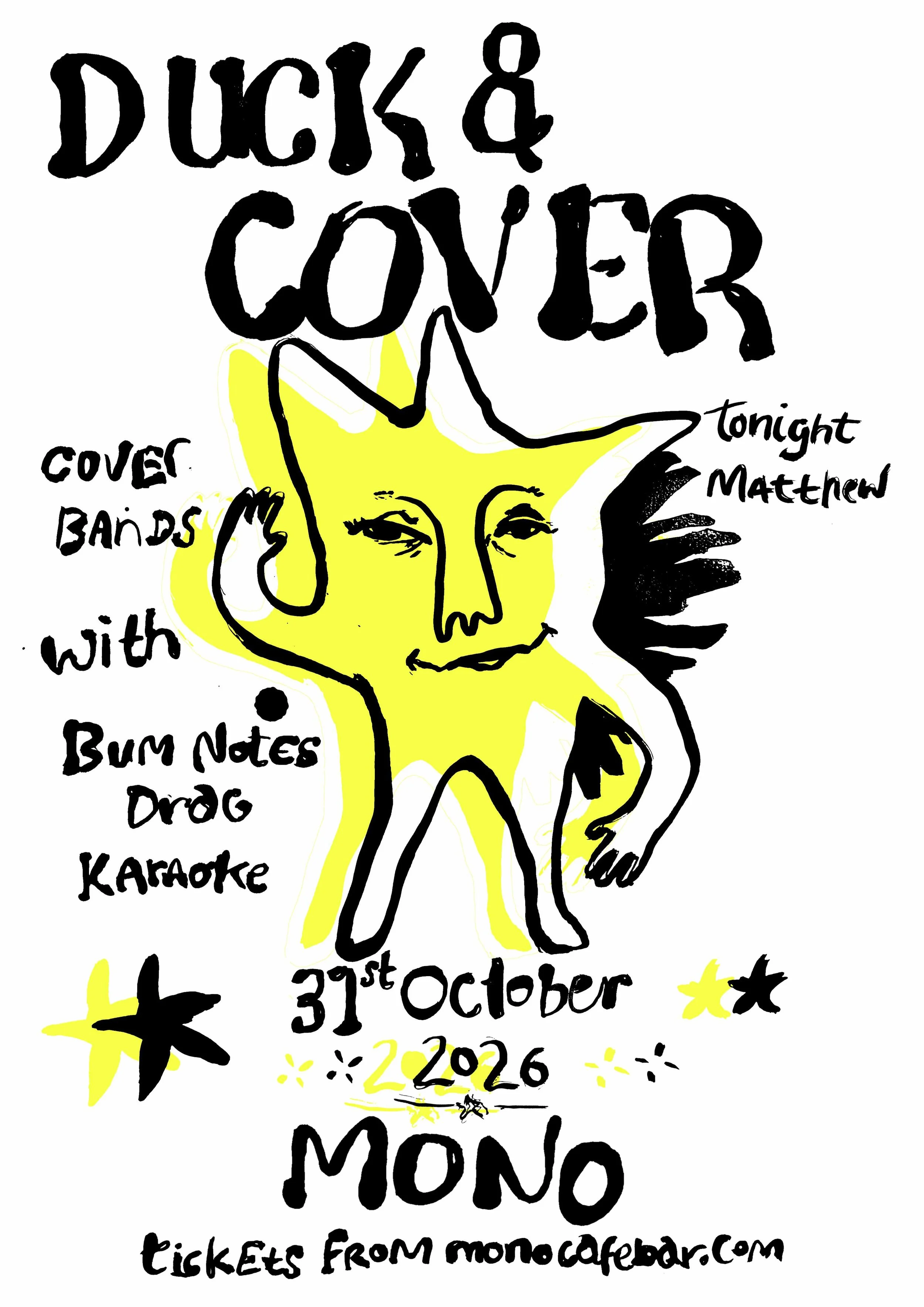 DUCK & COVER : HALLOWEEN COVERS BAND PARTY