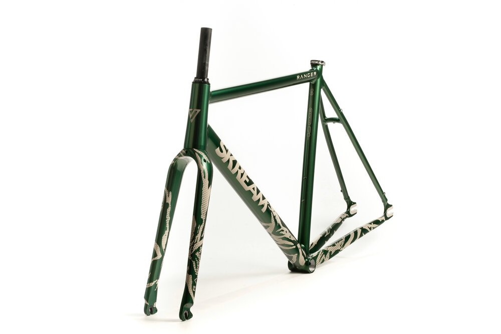 Ranger Green/Bamboo - Tracklocross Frameset - Skreambikes
