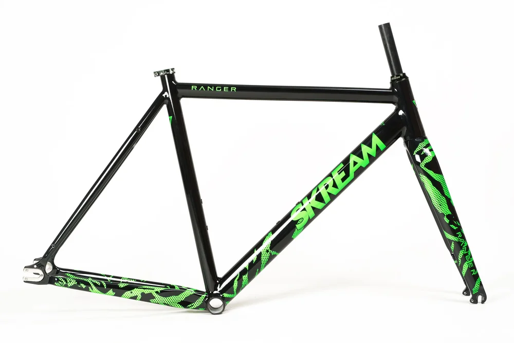 Ranger Black/Neon - Tracklocross Frameset - Skreambikes