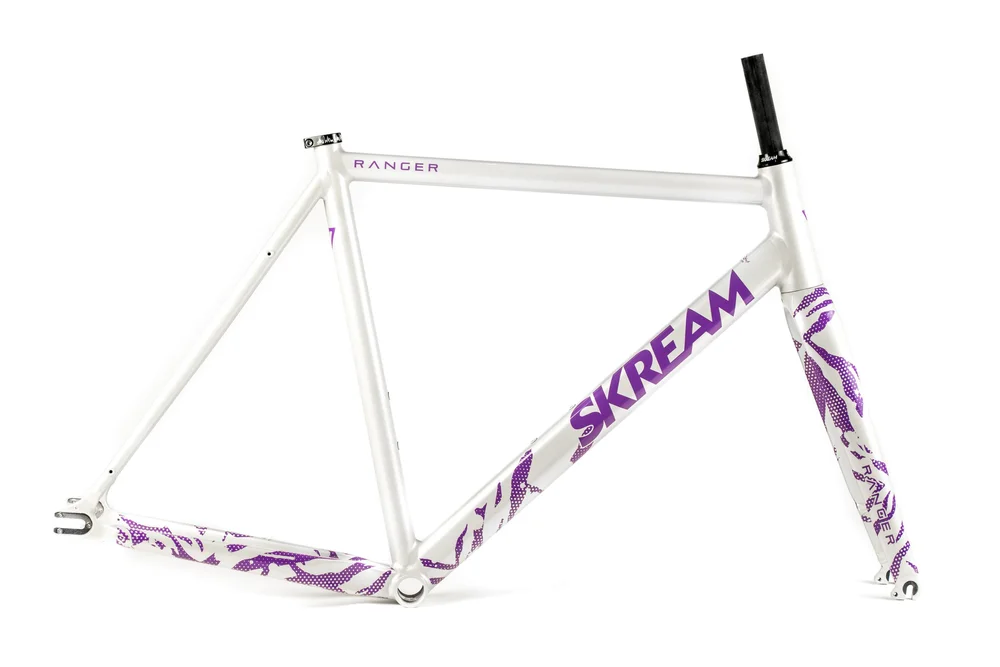 Ranger Grey/Violet - Tracklocross Frameset - Skreambikes