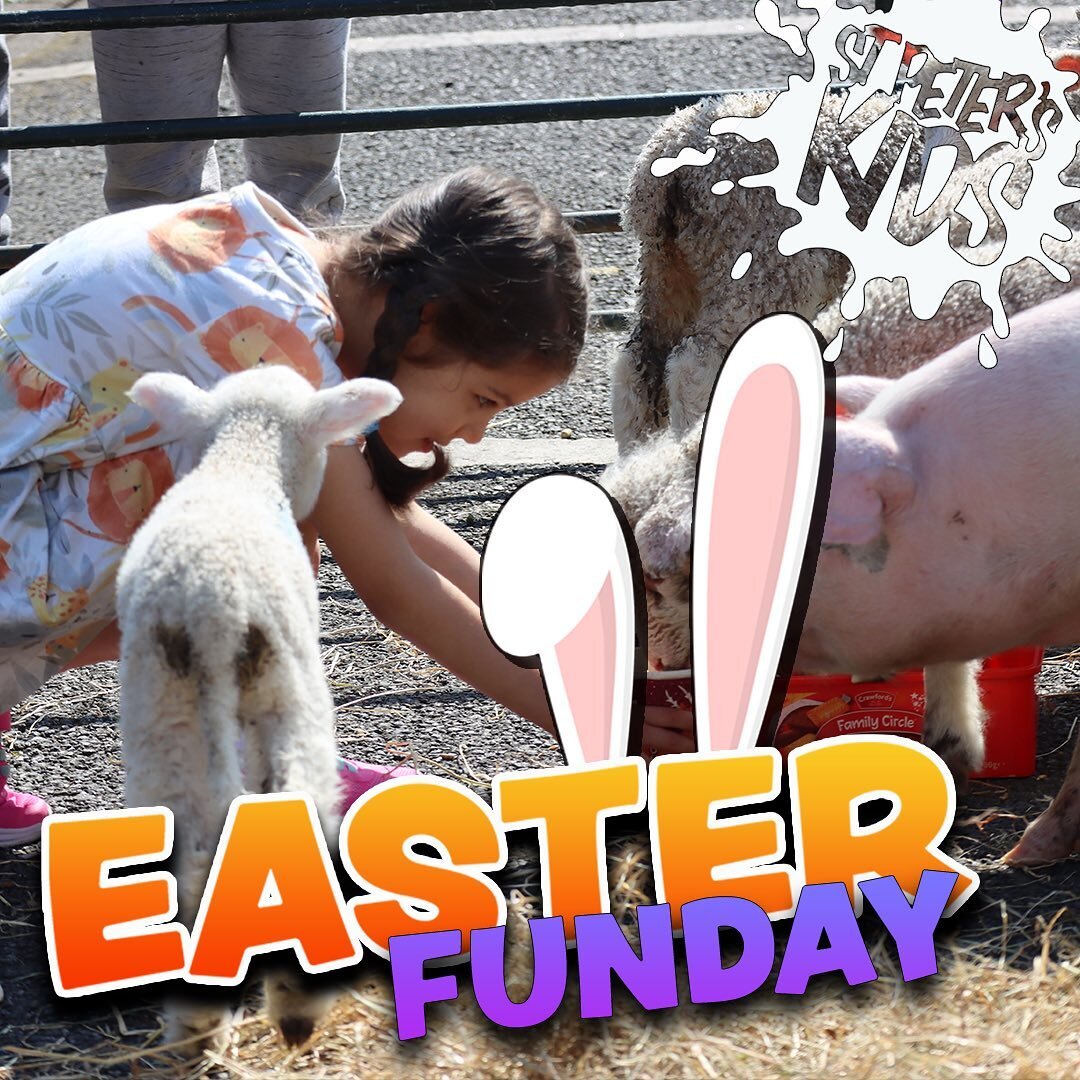 **SAVE THE DATE**

📆 Saturday 8th April 

⏰ 10:30-1pm

Easter Funday is back! With Farm animals, Inflatables, Fairground stalls, a BBQ, Bar and Hot cross buns, there will be plenty to do for you and the family! 

Watch this space for more hype! 

#c