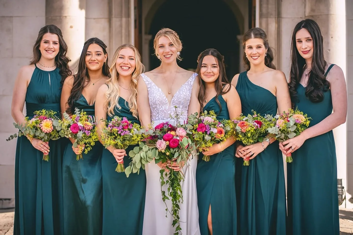 ✨️ K I N D  W O R D S ~ Cat and her assistant Cara did the hair and make-up for myself and my 6 bridesmaids this September. They were wonderful - super organised and so great at what they do. They also brought a lovely, calming vibe to the morning pr