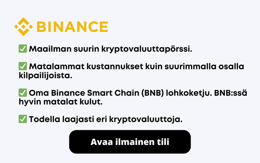 suomalainen kryptovaluutta välittäjä