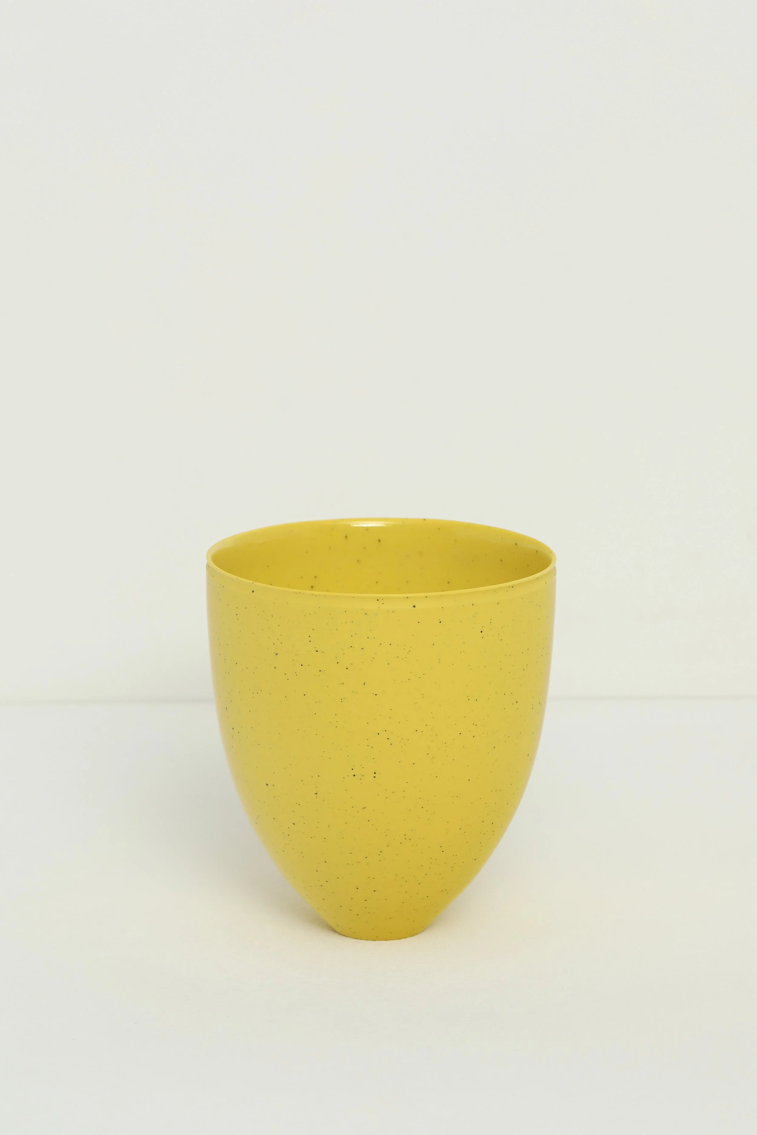 2. Speckled Yellow Bowl, Untouched Rim Ver. 3