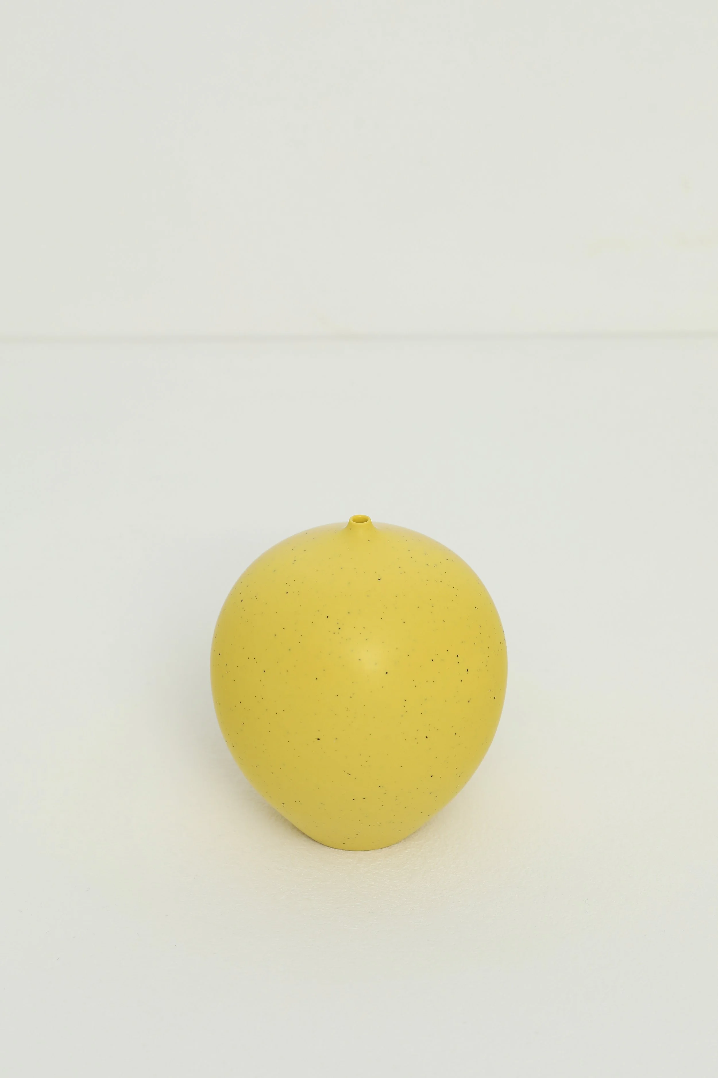 7. Speckled Yellow Vessel "Pebble"
