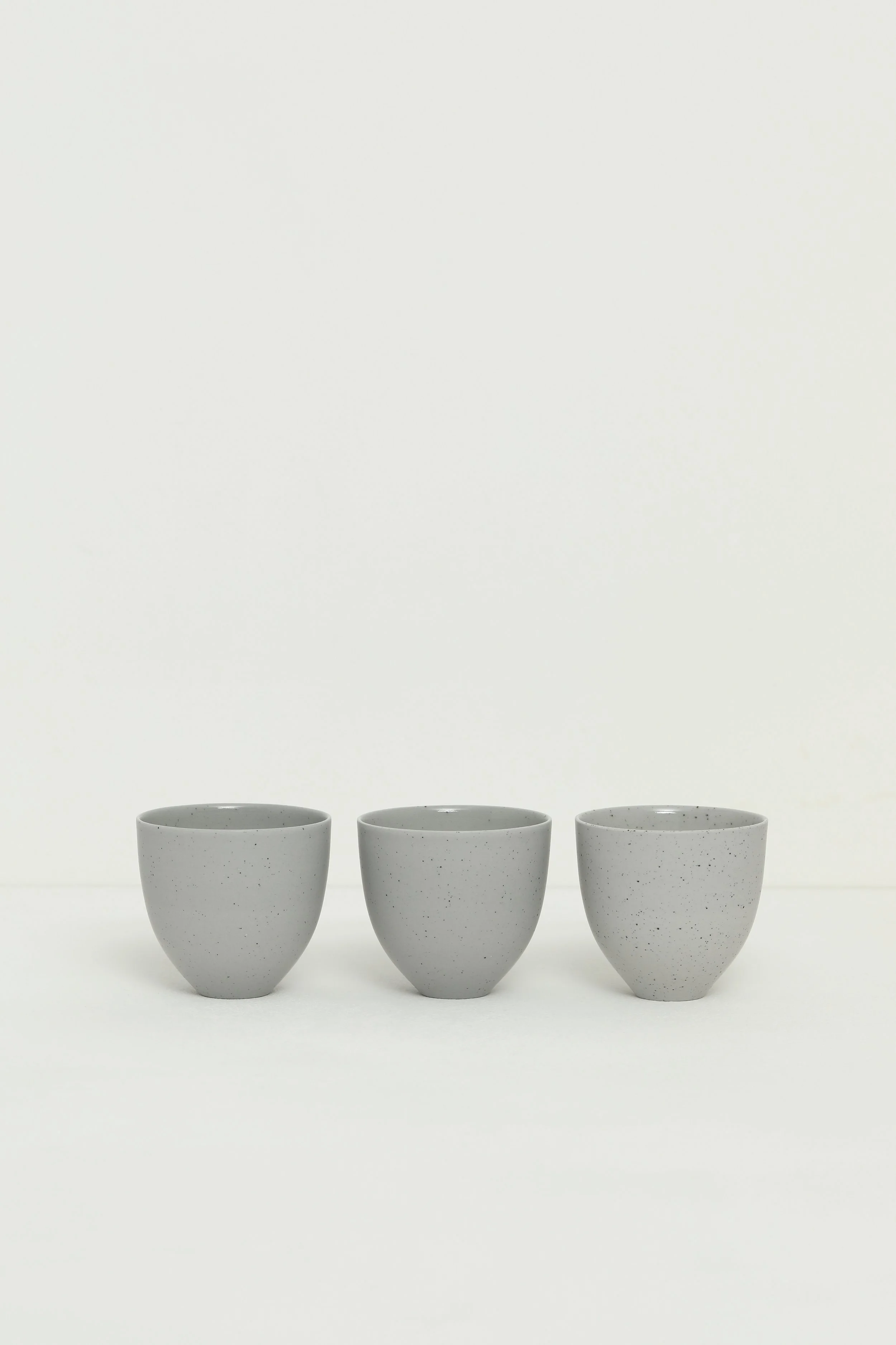 39 - 41. And. Speckled Grey Bowls