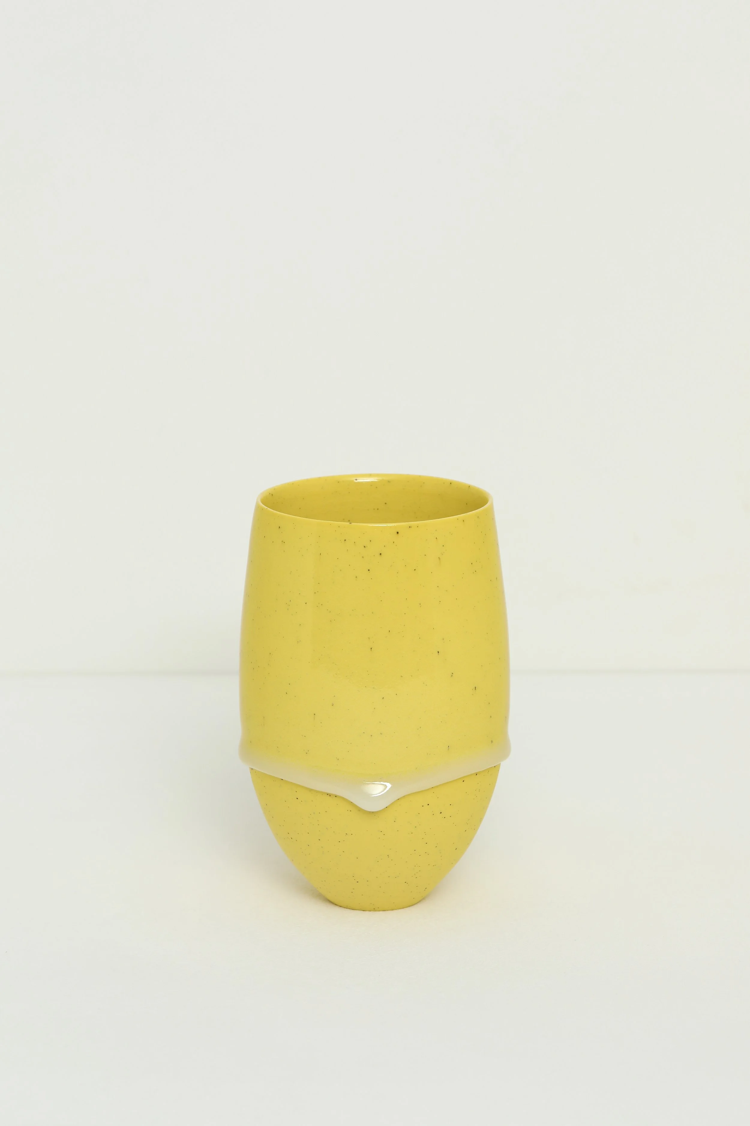 12. Speckled Yellow Bowl, Untouched Rim Ver. 1