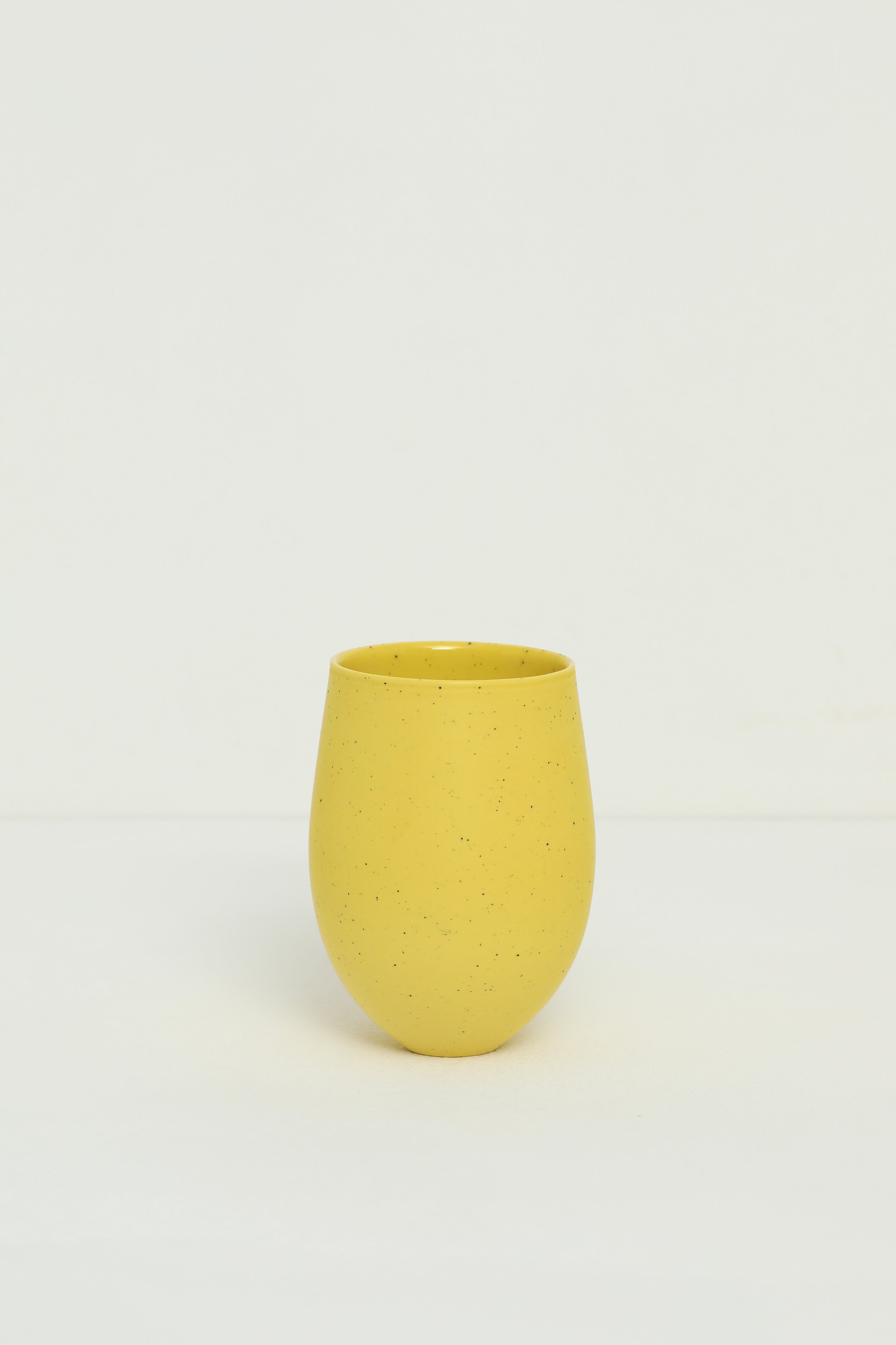 8. Speckled Yellow Bowl, Untouched Rim Ver. 1